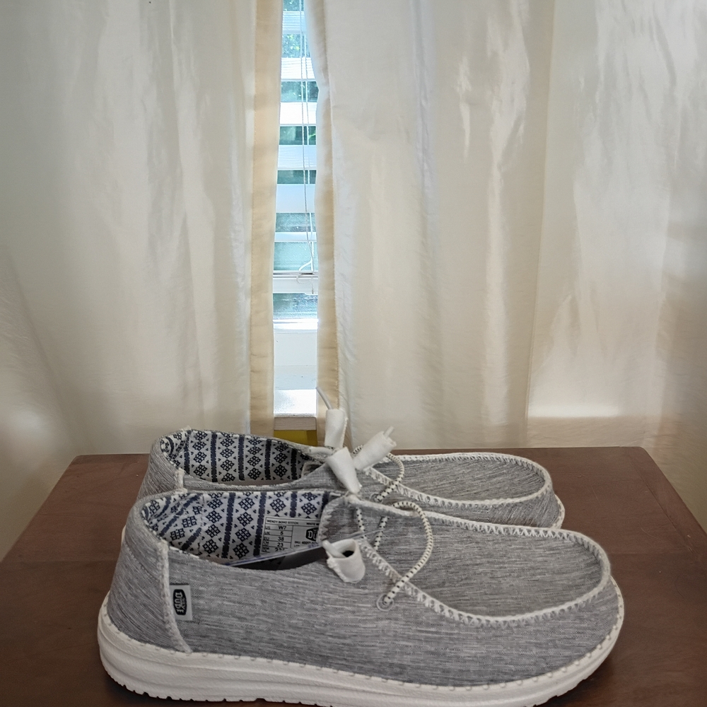 Hey Dude Gray Casual Shoes